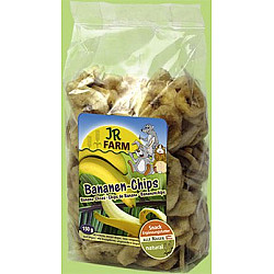 JR Farm Лакомство за гризачи - Натурални бананови резенчета - 150 гр
