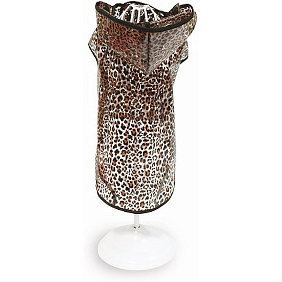 Croci Leopard - Дъждобран за куче с леопардова шарка - 35 см