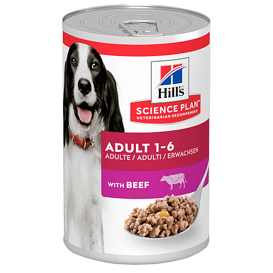 Hill's Can Dog Adult Beef - Консерва за кучета с телешко месо - 370 г