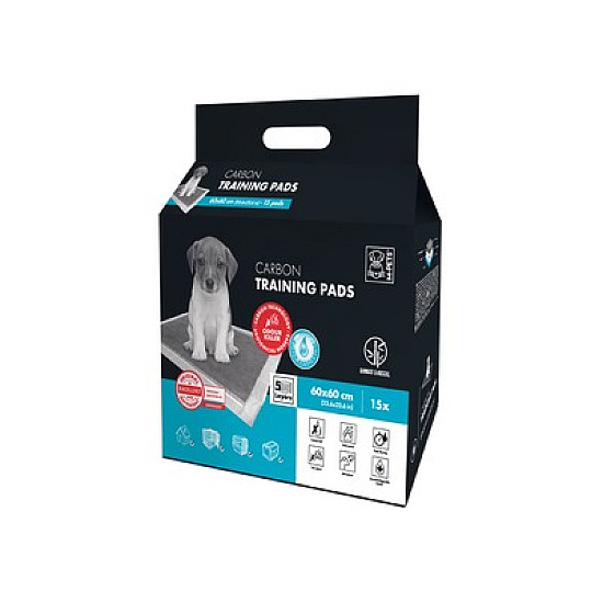 Хигиенна подложка за кучета с активен въглен - M-pets - 15 бр