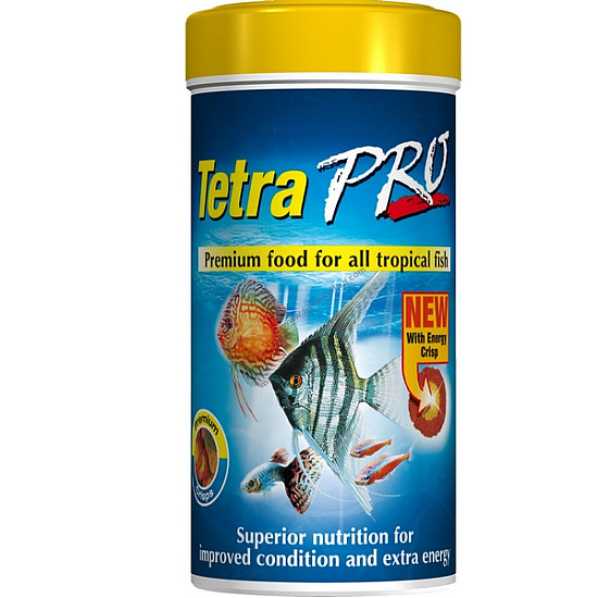 Tetra Tetrapro - Хрупкави хапки за тропически рибки - 100мл