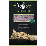 Tofu Cat Litter Биоразградима котешка тоалетна - с аромат на лавандула