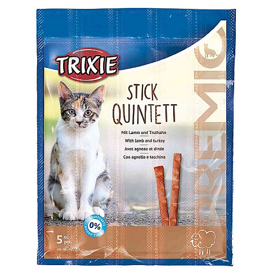 Trixie Premio - Солети за котки с агнешко месо - 5х5гр