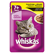 Whiskas Senior Chicken - Пауч за котки в зряла възраст с пилешко месо - 85 гр