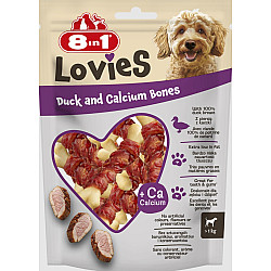 8in1 Lovies - Калциеви кокалчета с патешко месо