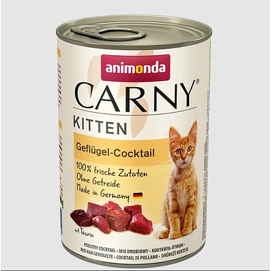 Carny Cat Kitten Cocktail with Chicken - Консерва за малки котенца коктейл с пиле