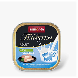 Vom Feinsten Adult Cat Turkey and Milk Centre - Пастет за котки с пуйка и кремообразен млечен пълнеж- 100 гр