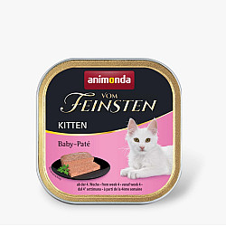 Vom Feinsten Kitten Baby Pate - Пастет за малки котенца след четири седмична възраст - 100 гр