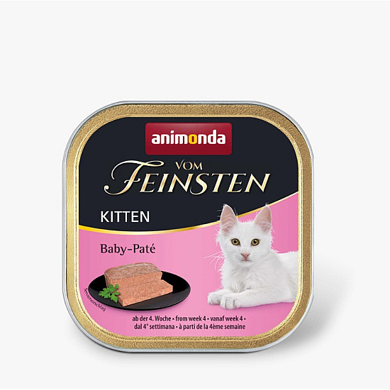 Vom Feinsten Kitten Baby Pate - Пастет за малки котенца след четири седмична възраст - 100 гр