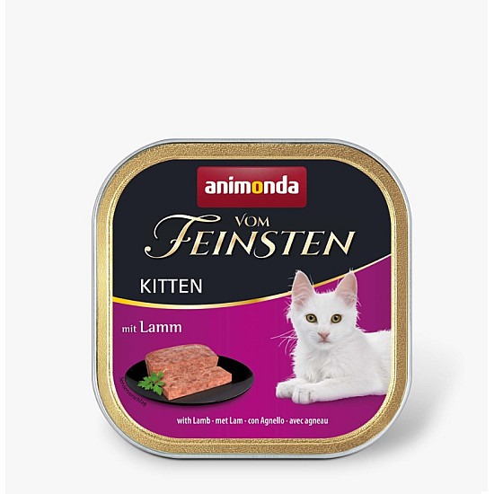 Vom Feinsten Kitten Cat with Lamb - Пастет за малки котенца с агнешко месо - 100 гр