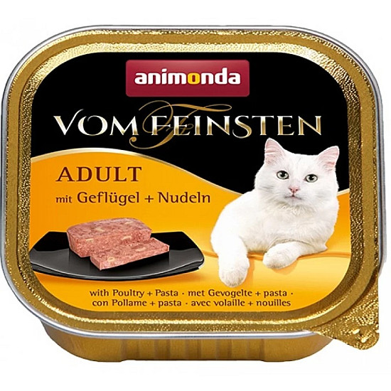 Vom Feinsten Adult Cat Poultry and Pasta - Пастет за котки с птиче месо и паста 100 гр