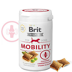 Brit Vitamins Mobility Dog - Хранителна добавка за кучета за здрави кости и стави