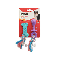 Camon - TPR Играчка за куче кокал и биберон