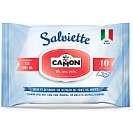 Camon - Мокри кърпички за кучета и котки с антибактериално действие
