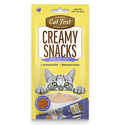Cat Fest Creamy Snack Duck with Caviar - Кремообразно лакомство за котки с патица и хайвер