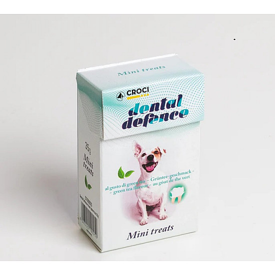 Дентално лакомство за куче със зелен чай - Croci