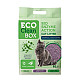 Eco Clean Box - Тофу котешка тоалетна с биоензими - Лавандула