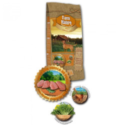 Farm Nature Dog Adult Chicken and Rice - Суха храна за израснали кучета - пиле с ориз