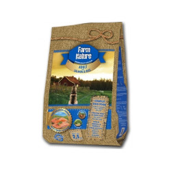 Farm Nature Dog Adult Salmon and Rice - Суха храна за израснали кучета - сьомга с ориз
