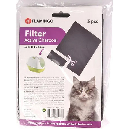 Flamingo - Универсален филтър за котешка тоалетна