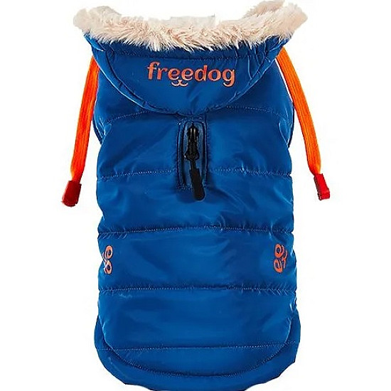 Iceguard Raincoat Blue Navy - Непромокаемо яке за кучета с качулка