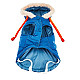 Iceguard Raincoat Blue Navy - Непромокаемо яке за кучета с качулка