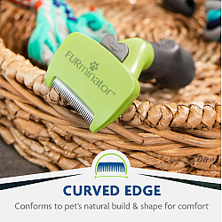 Furminator за малки кучета с дълга козина