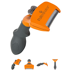 Furminator за средни породи кучета с дълга козина