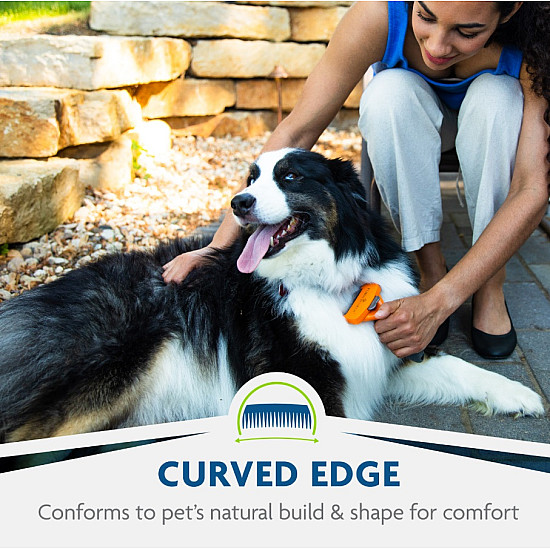 Furminator за средни породи кучета с дълга козина