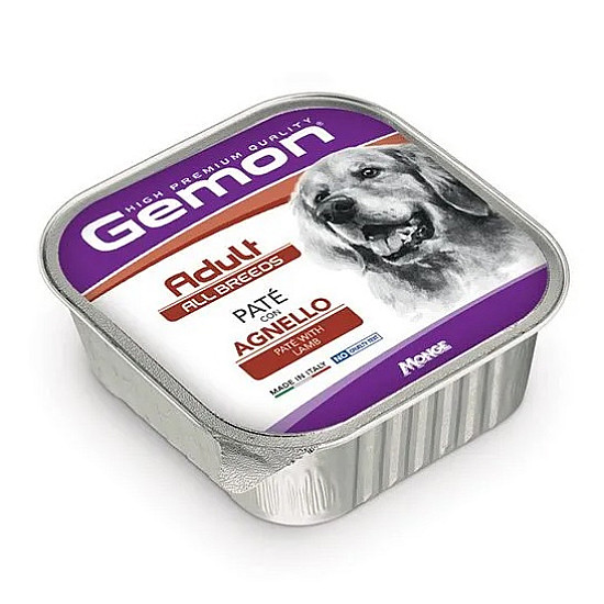 Gemon Pate Adult Dog with Lamb - Терин пастет за кучета с агне - 150 гр