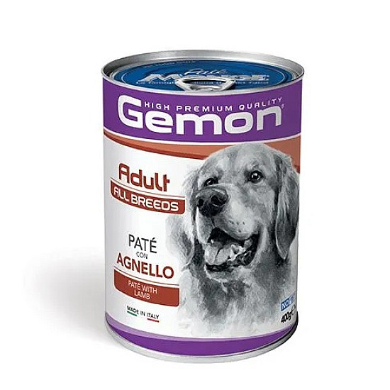 Gemon Pate Adult with Lamb 400g – Kонсерва пастет с агнешко за кучета над 1 година