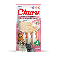 Churu Tuna with Salmon - Лакомство за котки с риба тон и сьомга Churu Tuna with Salmon - Лакомство за котки с риба тон и сьомга