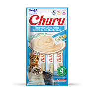 Churu Tuna with Scallop - Лакомство за котки с риба тон и миди Churu Tuna with Scallop - Лакомство за котки с риба тон и миди