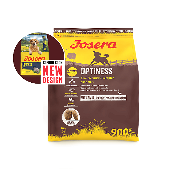 Josera Dog Adult Optiness - Суха храна за кучета от средни и едри породи с агнешко