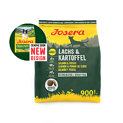 Josera Dog Adult Salmon and Potato - Пълноценна суха храна  за кучета със сьомга и картофи