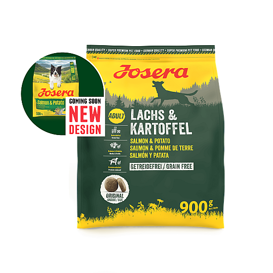 Josera Dog Adult Salmon and Potato - Пълноценна суха храна  за кучета със сьомга и картофи