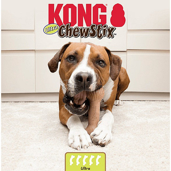 KONG Chew Stix - Играчка за кучета - клон за дъвкане от дърво и бекон
