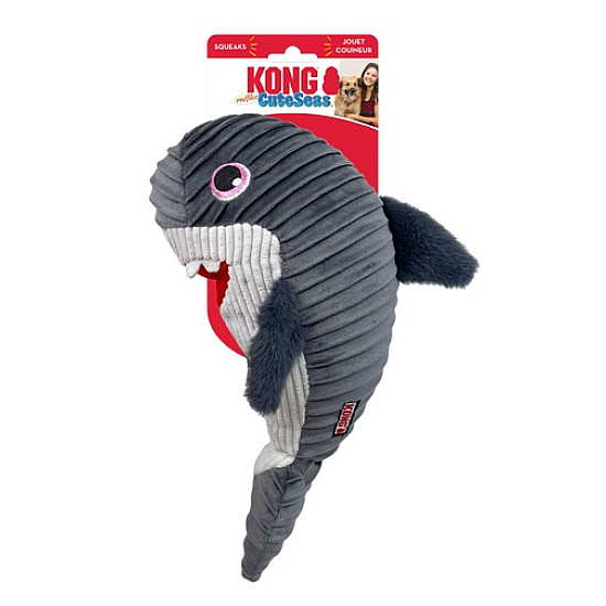 KONG Cuteseas Rufflez Shark - Плюшена акула играчка за куче