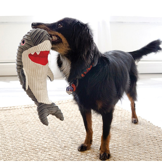 KONG Cuteseas Rufflez Shark - Плюшена акула играчка за куче