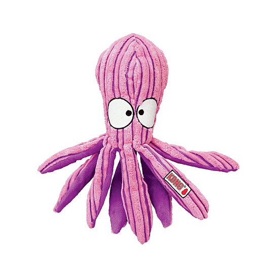 KONG Cuteseas Octopus - Плюшена играчка за куче октопод с пищялка и пукащ звук