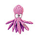 KONG Cuteseas Octopus - Плюшена играчка за куче октопод с пищялка и пукащ звук