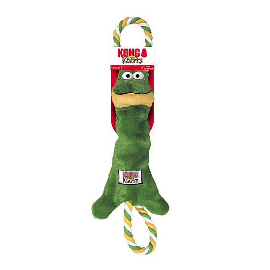 KONG Tugger Knots Frog - Играчка за куче