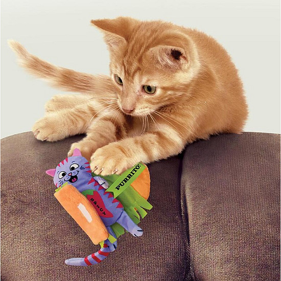 KONG Pull-a-partz Purrito - Играчка за котки