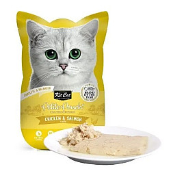 Kit Cat Pouch Chicken and Salmon - Пауч за котки с пиле и сьомга