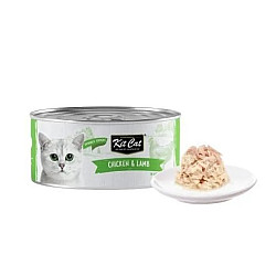 Kit Cat Toppers Chicken and Lamb - Допълваща храна за котки с пиле и агне в желе