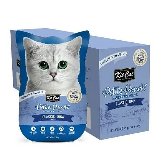 Kit Cat Pouch Tuna - Пауч за котки с риба тон