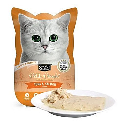 Kit Cat Pouch Tuna and Salmon - Пауч за котки с риба тон и сьомга