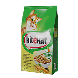 Kitekat Гранули пилешко месо и зеленчуци за котки