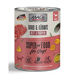 Mac’s Dog Beef and Pumpkin - Консерва за куче с говеждо, тиква и розмарин