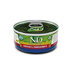 N&D Cat Prime Chicken and Pomegranate - Консерва за котки с пиле и нар